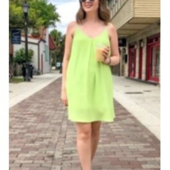 BARIII Dresses & Skirts - BAR III- WOMENS SPAGUETTI STRAPS RACEBACK V-NECK MIDI DRESS SIZE SMALL -NWT